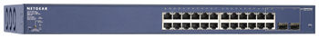 NETGEAR ProSafe Smart Switch Unmanaged L2 Power over Ethernet (PoE) Blue
