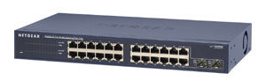 NETGEAR ProSafe Rackmount Switch Unmanaged Blue