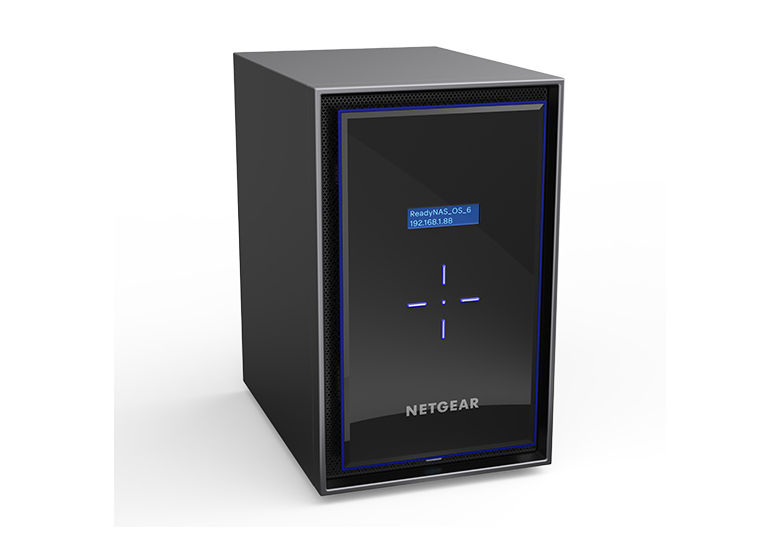 NETGEAR RN42800-100NES NAS/storage server Desktop Intel Atom® 4 GB DDR4 0 TB ReadyNAS OS Black