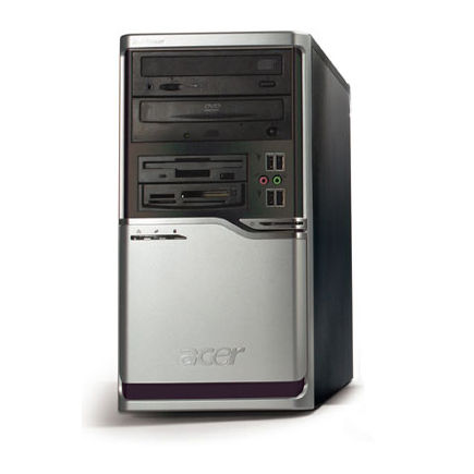 Acer Power AcerPower F5 Intel® Pentium® 4 520 0.5 GB DDR2-SDRAM 80 GB AMD Radeon Xpress 200 Windows XP Professional Tower PC