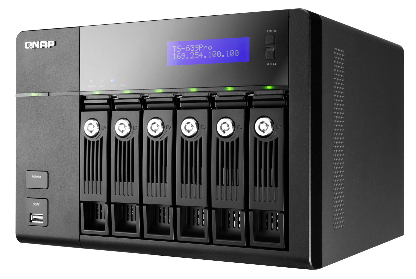 QNAP TS-639Pro Tower 1 GB DDR2