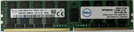 Dell 370-ACQL 1TB Kit (16x64GB) DDR4-2400MHz PC4-19200 ECC Registered Load Reduced DIMM Quad Rank Server Memory