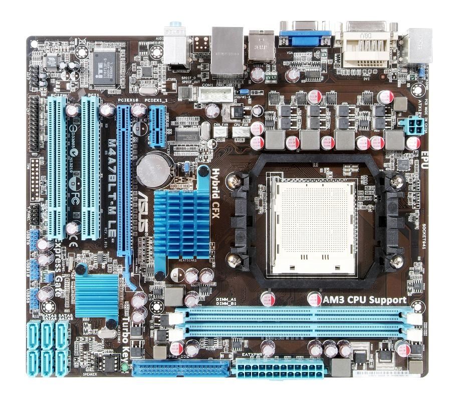 ASUS M4A78LT-M LE Socket AM3 micro ATX