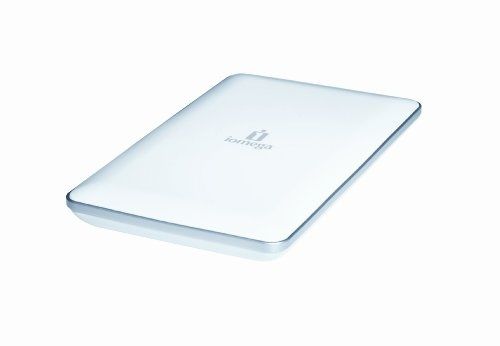Iomega eGo 250GB Portable HDD external hard drive 5400 RPM White