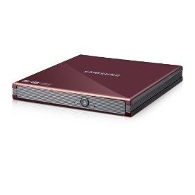 Samsung SE-S084C optical disc drive Red