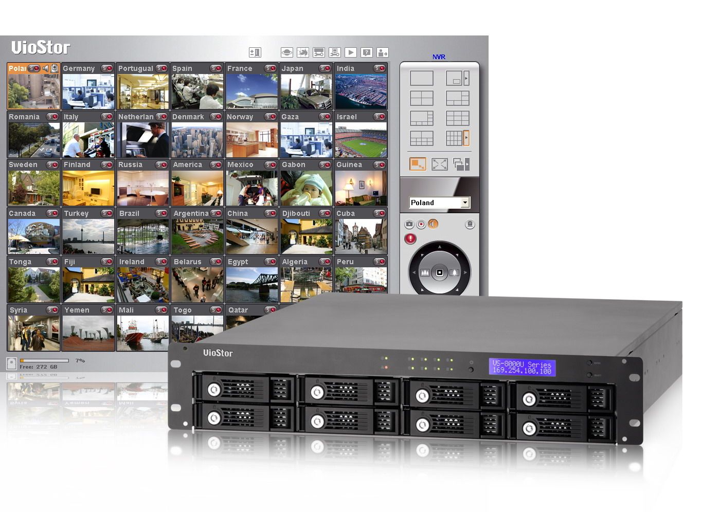 QNAP VS-8040U-RP VioStor NVR