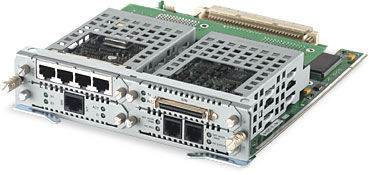 Allied Telesis NSM module providing four Port Interface Card (PIC) slots network switch component