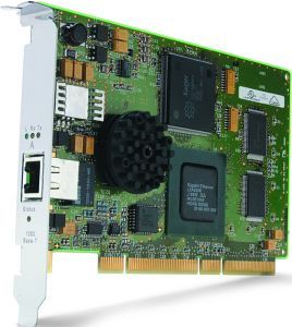 Allied Telesis 1000Mbps Gigabit Ethernet PCI Server Adapter Card Internal 1000 Mbit/s