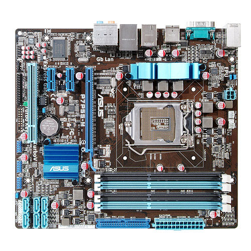 ASUS P7P55-M Intel® P55 LGA 1156 (Socket H) micro ATX