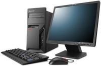 Lenovo ThinkCentre A57e Intel Atom® 230 1 GB DDR2-SDRAM 160 GB Intel® GMA 950 FreeDOS Tower PC Black