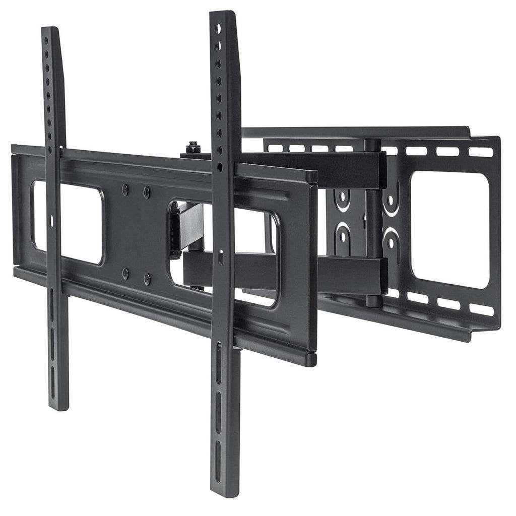 Manhattan Wall Mount for TV & Monitors (Full Motion), For screens 37" to 65", VESA compatibility: all between 200x200mm to 600x400mm - check the dimensions of the four mounting holes on back of screen to ensure it fits, Max 50kg, Black, Bracket, Lifetime Warranty