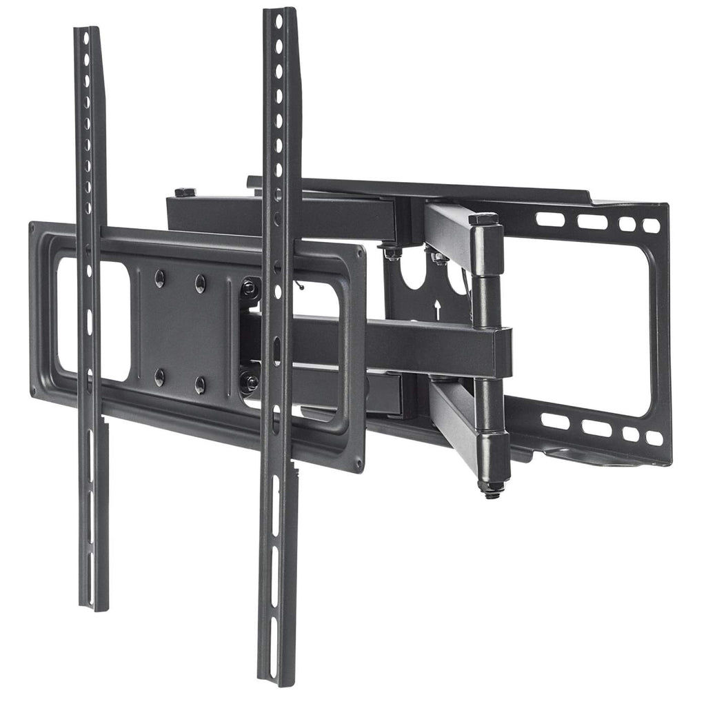 Manhattan Wall Mount for TV & Monitors (Full Motion), For screens 32" to 55", VESA compatibility: all between 100x100mm to 400x400mm - check the dimensions of the four mounting holes on back of screen to ensure it fits, Max 40kg, Black, Bracket, Lifetime Warranty