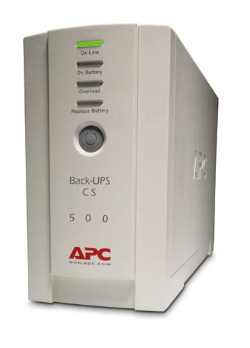 APC Back-UPS 500 uninterruptible power supply (UPS) 0.5 kVA 300 W