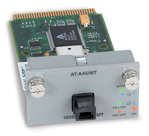 Allied Telesis AT-A45/MT Single port 100FX module network switch component