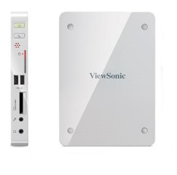 Viewsonic PC Mini 132 Intel Atom® 2 GB DDR2-SDRAM 320 GB NVIDIA® GeForce® 9300 Windows 7 Home Premium All-in-One White