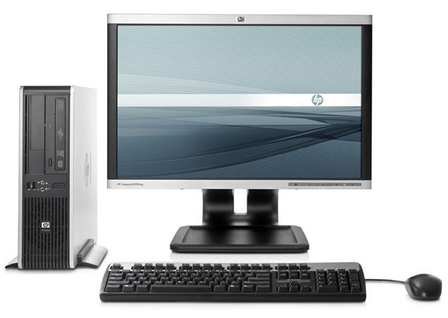 HP dc5800 SFF + LP2065 Intel® Core™2 Duo E8400 2 GB DDR2-SDRAM 500 GB Intel® GMA 3100 Windows Vista Business PC