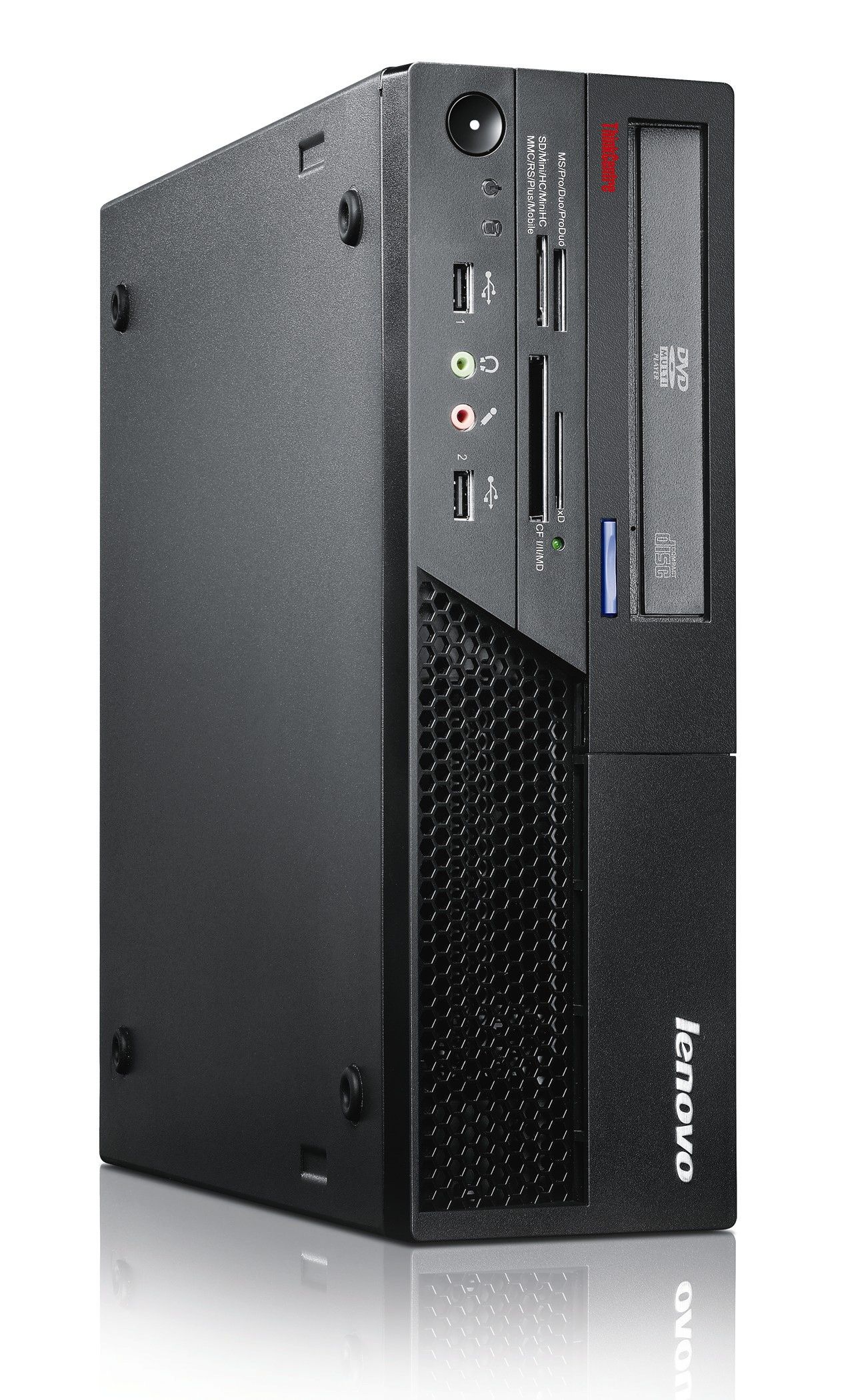 Lenovo ThinkCentre SML7CHX PC Intel® Pentium® E5200 2 GB DDR2-SDRAM 320 GB Intel® GMA 4500M Windows Vista Business SFF Black