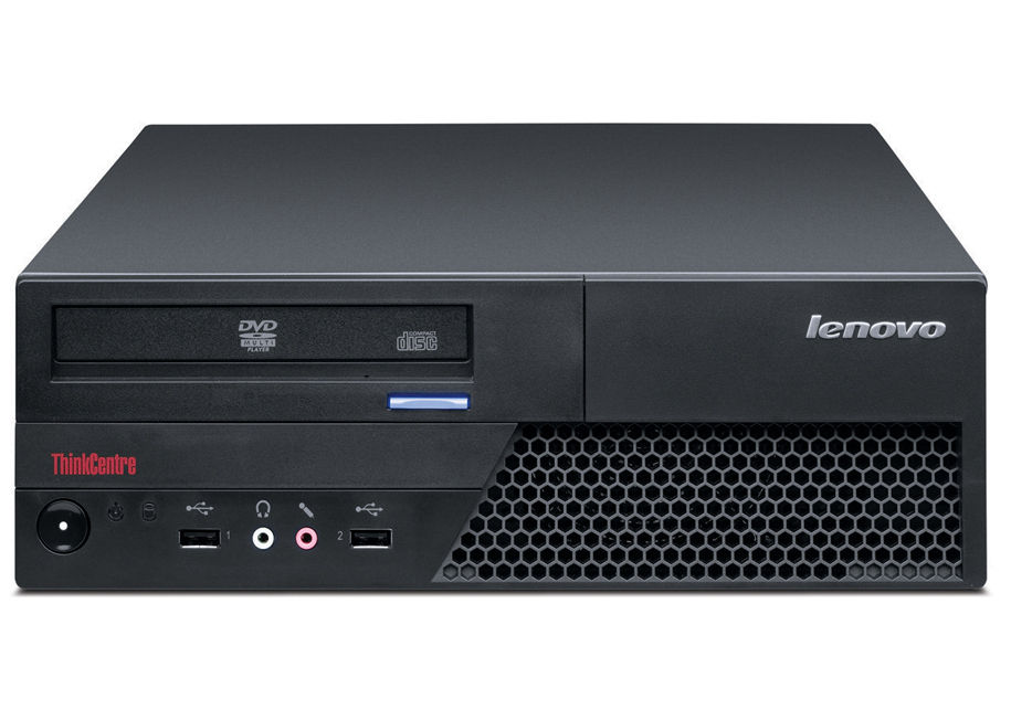 Lenovo ThinkCentre M58 Intel® Core™2 Duo E7500 2 GB DDR3-SDRAM 250 GB Intel® GMA 4500M Windows 7 Professional SFF PC Black
