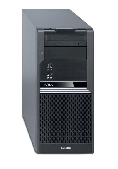Fujitsu CELSIUS W370 E-Star 5.0 Intel® Core™2 Duo E8500 2 GB DDR2-SDRAM Windows 7 Professional Minitower Workstation