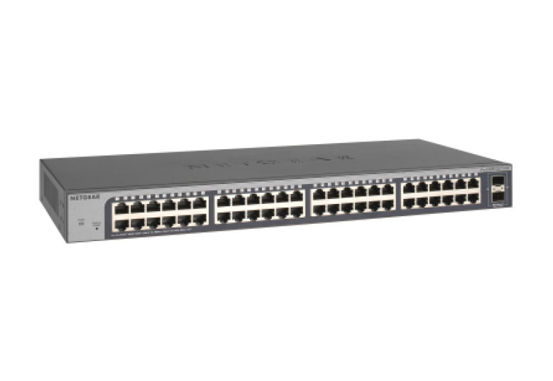 NETGEAR 50-Port Gigabit Ethernet Plus Switch (GS750E)