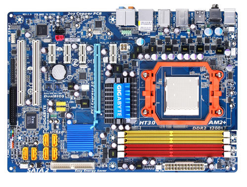 GIGABYTE GA-MA770-US3 motherboard AMD 770 Socket AM2 ATX