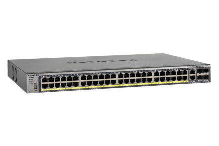 NETGEAR M4100-50G-POE+ Managed L2+ Gigabit Ethernet (10/100/1000) Power over Ethernet (PoE) Grey