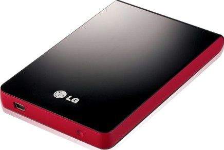 LG 320GB HXD3 external hard drive 5400 RPM 2.5" USB 2.0 Black