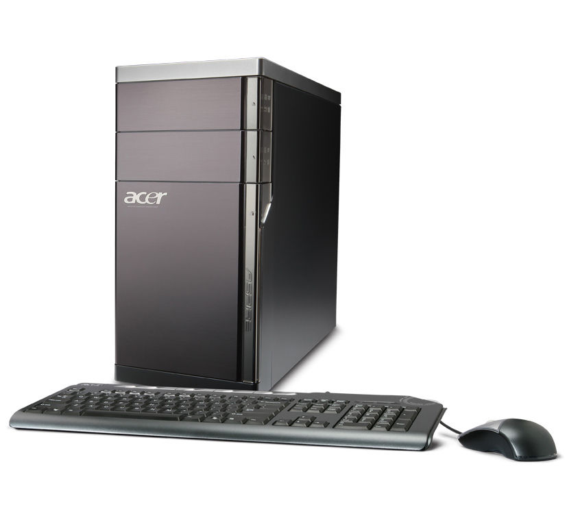 Acer Aspire M5800 Intel® Core™2 Quad Q8300 6 GB DDR3-SDRAM 750 GB NVIDIA® GeForce® GT 220 Windows 7 Home Premium Tower PC