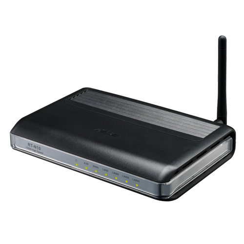 ASUS RT-N10 wireless router Fast Ethernet Black