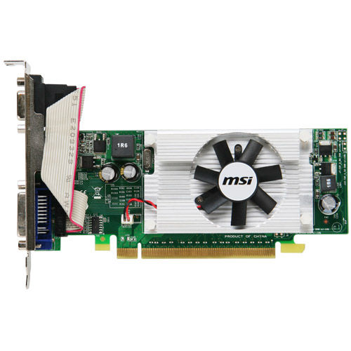 MSI VN210-MD512 graphics card NVIDIA GeForce 210 GDDR2