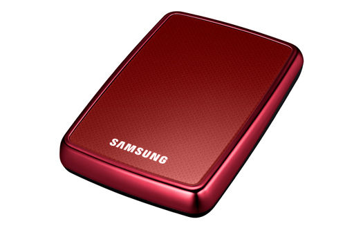 Samsung S Series S1 Mini 120GB external hard drive 4200 RPM 1.8" USB 2.0 Red