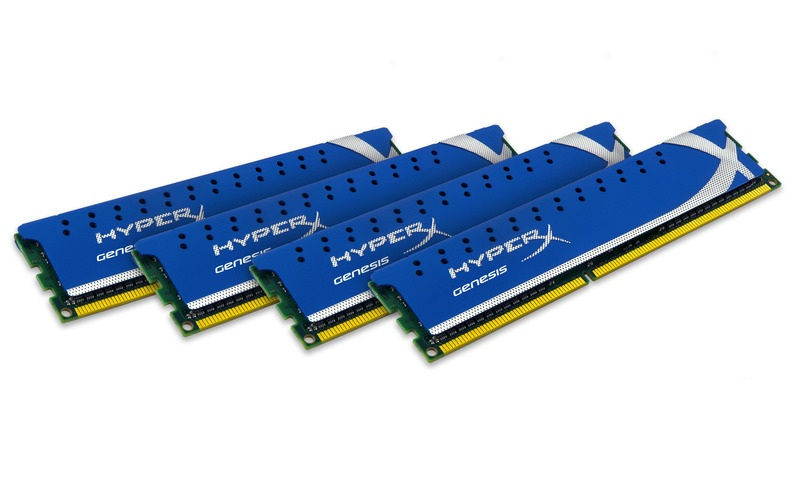 HyperX Genesis 8GB DDR3-2400MHz Kit memory module 4 x 2 GB 240-pin DIMM