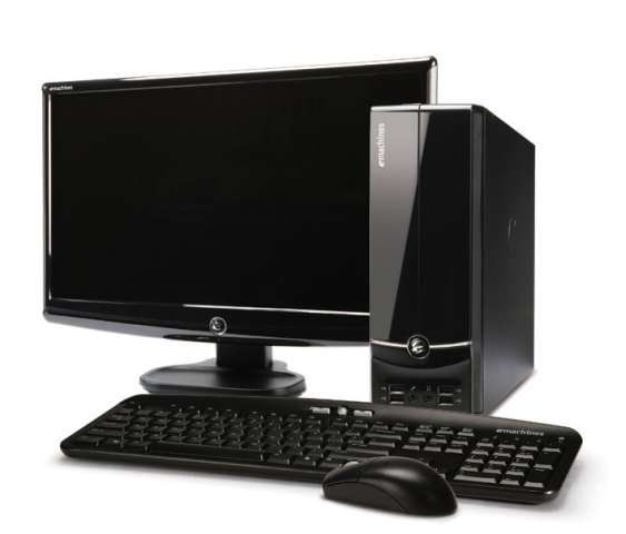 Acer eMachines EL1600-EH192HQ Intel Atom® 1 GB DDR2-SDRAM 160 GB Intel® GMA 950 Windows XP Home Edition Micro Tower PC Black