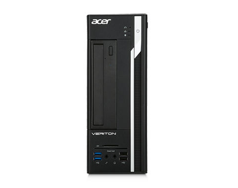 Acer Veriton X X2611G Intel Pentium G G2030 2 GB DDR3-SDRAM 500 GB HDD Windows 7 Professional Desktop PC Black