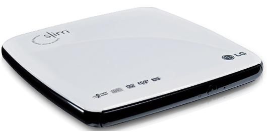 LG GP08NU11 optical disc drive White