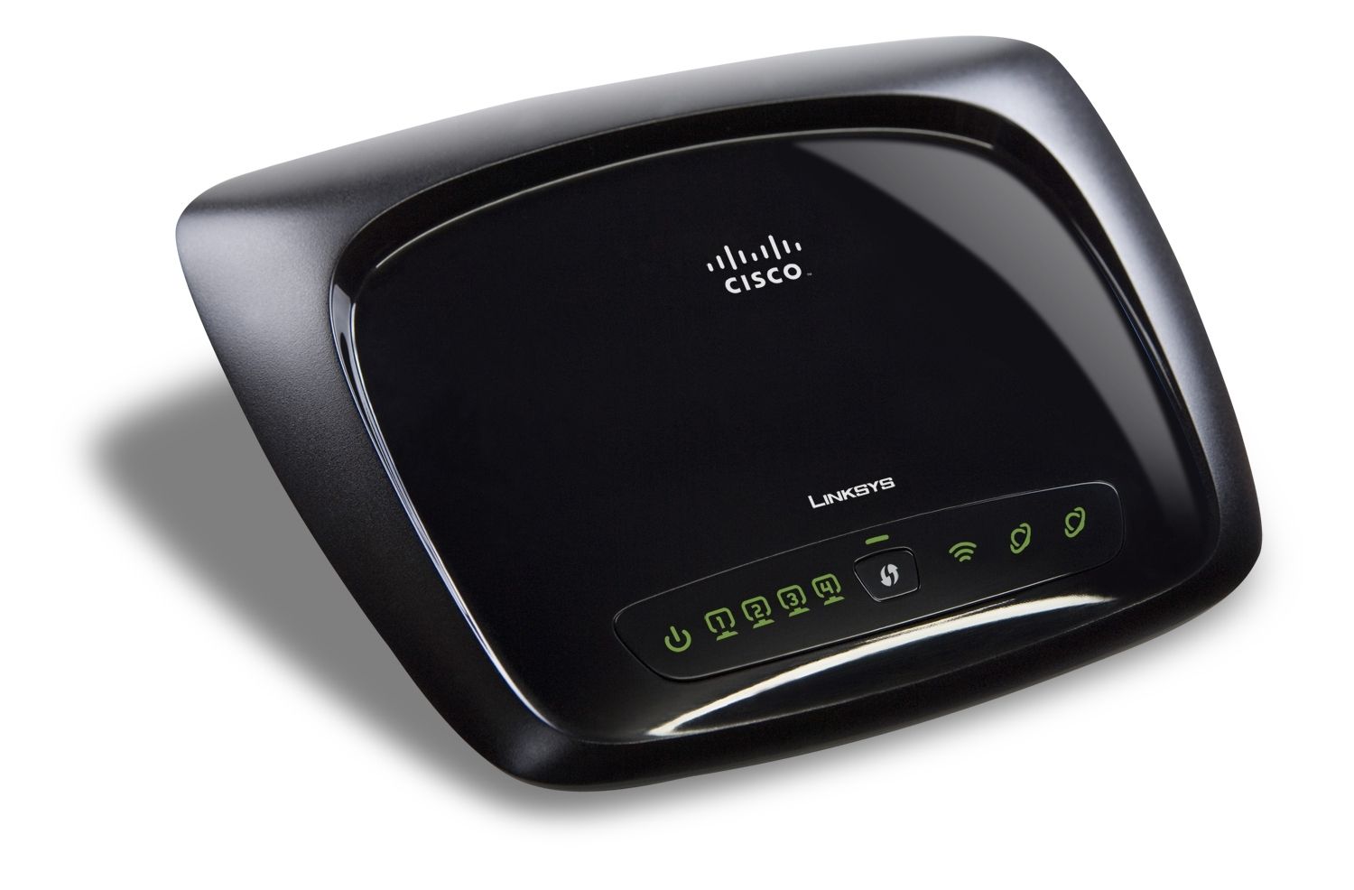 Linksys WAG320N wireless router Black