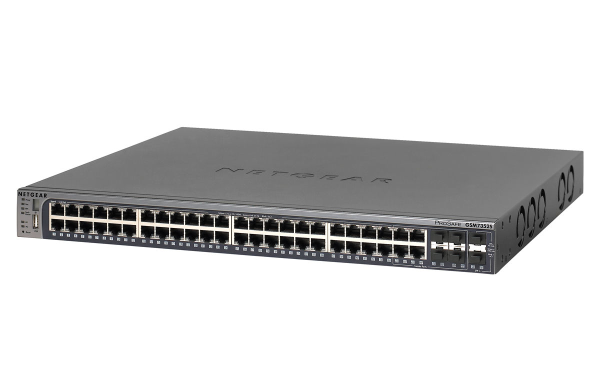 NETGEAR GSM7352S-200 Managed Blue