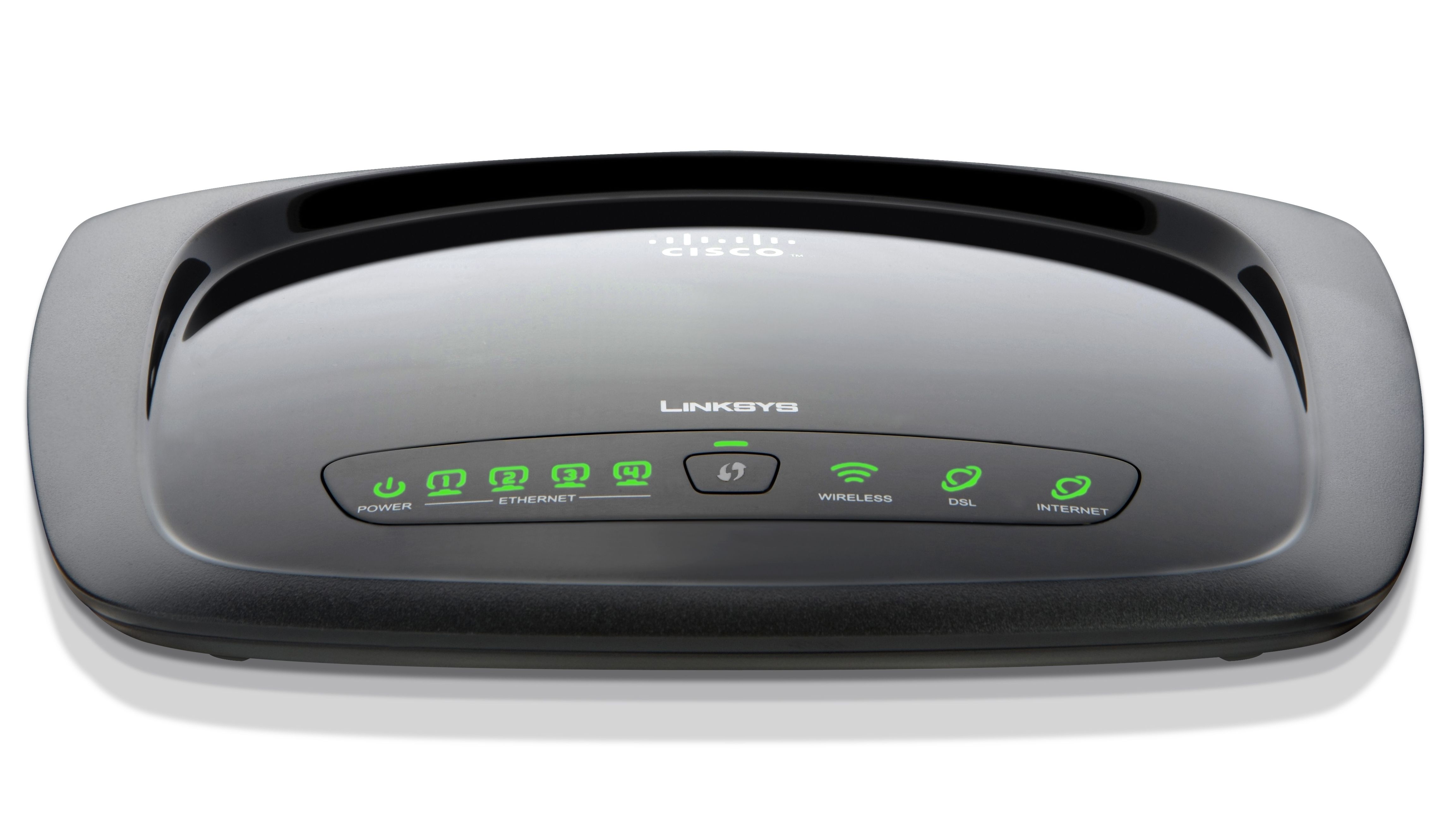 Linksys WAG120N wireless router Black