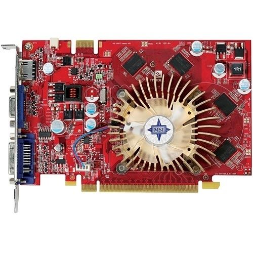 MSI N9500GT-MD1G graphics card NVIDIA GeForce 9500 GT 1 GB GDDR3