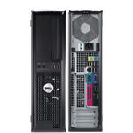 DELL OptiPlex 780DT Intel® Pentium® E5300 2 GB DDR3-SDRAM 160 GB Intel® GMA 4500M Windows 7 Professional Desktop PC Black