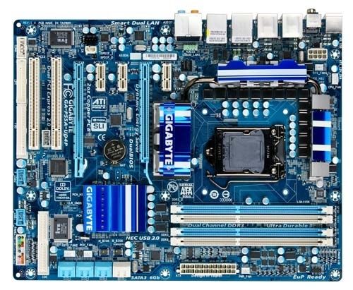 GIGABYTE GA-P55A-UD4P motherboard Intel® P55 LGA 1156 (Socket H) ATX