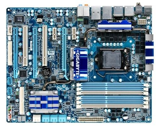 GIGABYTE GA-P55A-UD6 motherboard Intel® P55 LGA 1156 (Socket H) ATX