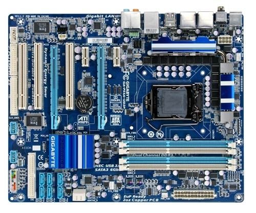 GIGABYTE GA-P55A-UD3P motherboard Intel® P55 LGA 1156 (Socket H) ATX