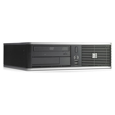 HP dc7900 Intel® Core™2 Duo E7500 2 GB DDR2-SDRAM 160 GB Intel® GMA 4500M Windows XP Professional SFF PC Black