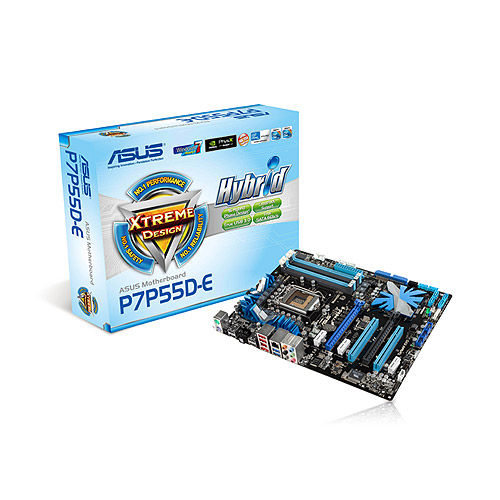 ASUS P7P55D-E Intel® P55 LGA 1156 (Socket H) ATX