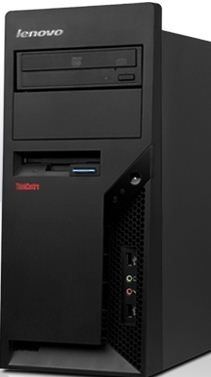 Lenovo ThinkCentre A58 Intel® Pentium® E5300 2 GB DDR2-SDRAM 320 GB Intel® GMA X4500 Windows 7 Professional Tower PC Black