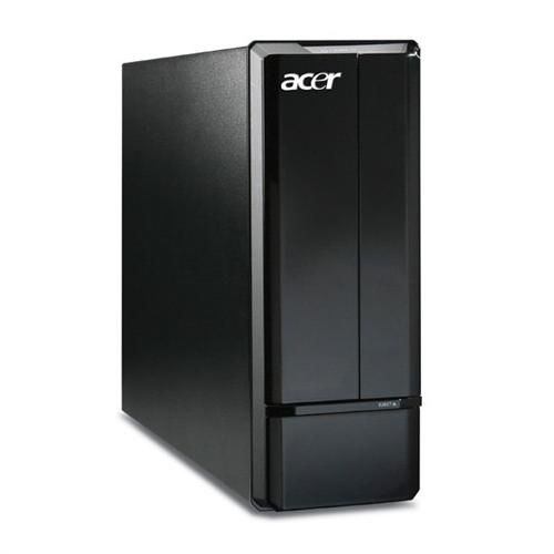 Acer Aspire X3300 AMD Phenom 710 4 GB DDR3-SDRAM 500 GB NVIDIA® GeForce® G100 Windows Vista Home Premium SFF PC Black