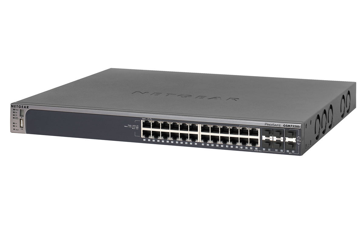 NETGEAR GSM7328S-200EUS network switch Managed Blue