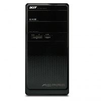 Acer Aspire M3802 Intel® Celeron® E3200 2 GB DDR2-SDRAM 320 GB NVIDIA® GeForce® G210 Linux Desktop PC Black