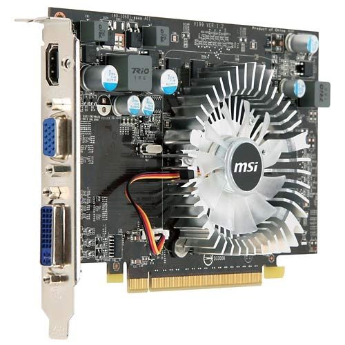MSI N240GT-MD1G graphics card GeForce GT 240 1 GB GDDR3